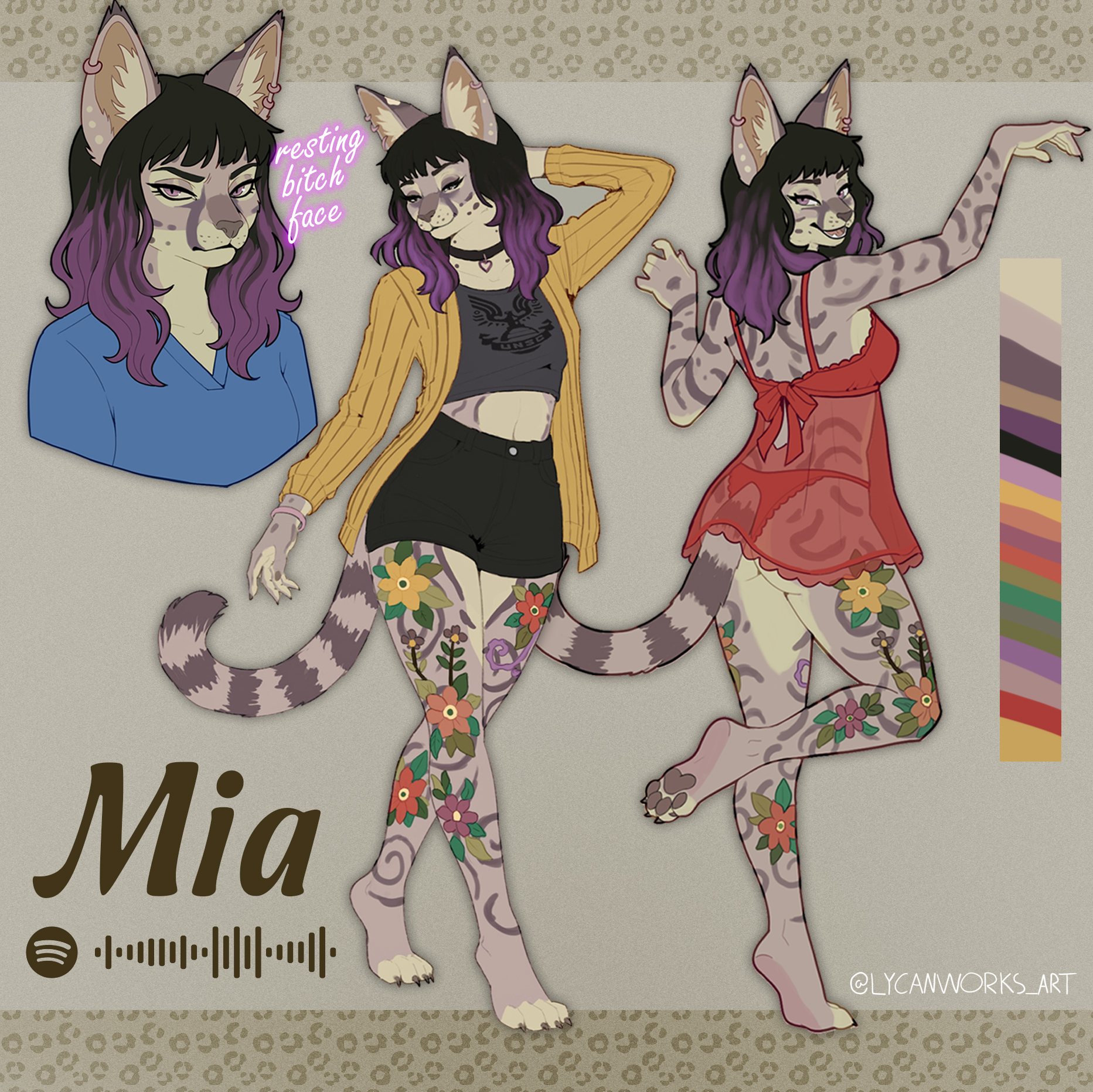 Refsheet example